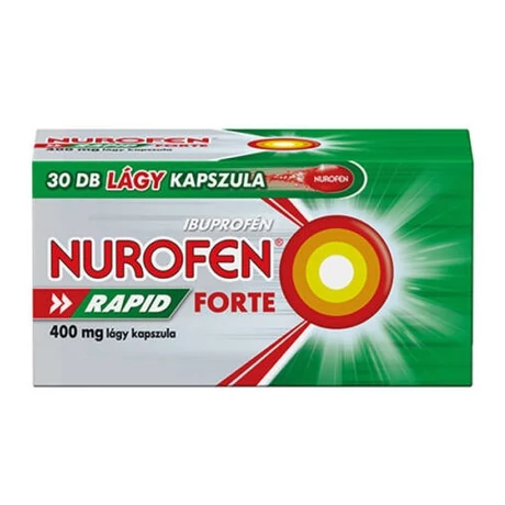 Nurofen Rapid Forte 400 mg lágy kapszula 30x