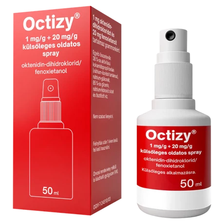 Octizy 1 mg/g + 20 mg/g külsőleges oldatos spray 1x50ml