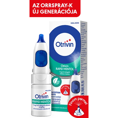 Otrivin RAPID MENTOL 1 mg/ml adagoló oldatos orrspray 10ml