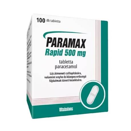 PARAMAX RAPID 500 MG TABL. 100X