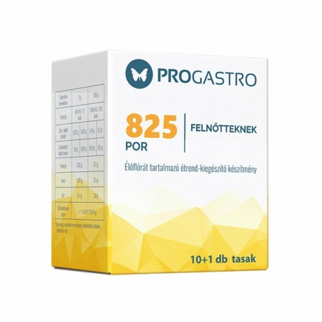 Progastro 825 Élőflórát tartalmazó étrendkiegészítő por tasakban 11x