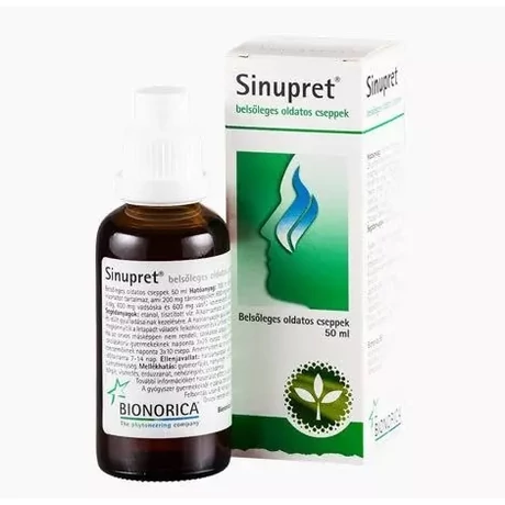 Sinupret belsőleges oldatos cseppek 50ml