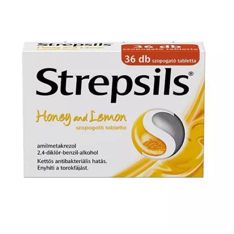 Strepsils Honey and lemon tabletta 36x