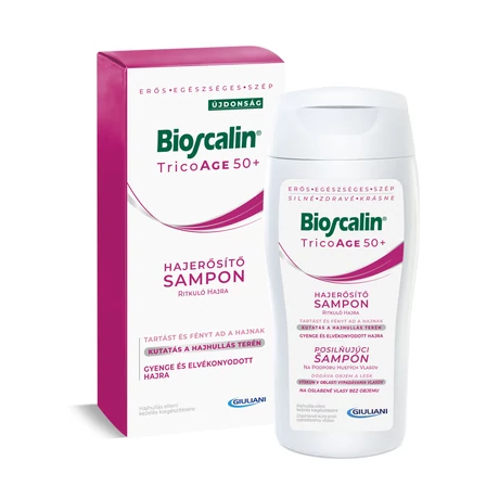 Bioscalin TricoAge 50+ revitalizáló sampon 200 ml
