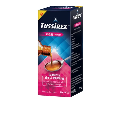 Tussirex köhögés elleni szirup 120ml