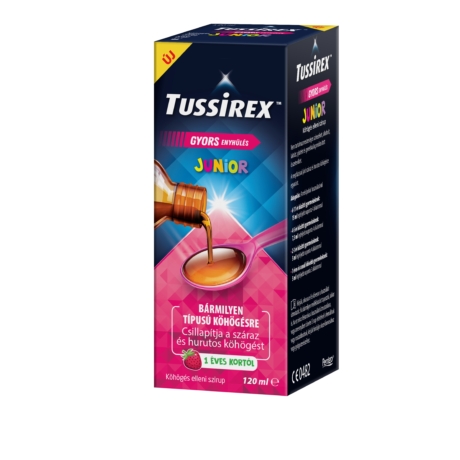 Tussirex Junior köhögés elleni szirup 120ml