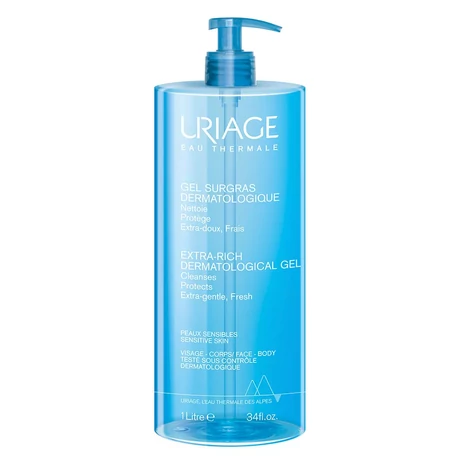 URIAGE Gel Surgras Dermatologique tusfürdő 1000ml
