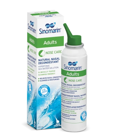 Sinomarin® Felnőtt hipertóniás orrspray   125 ml 6 éveskortól