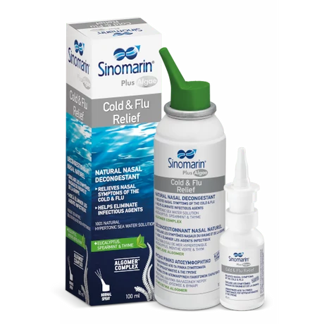 Sinomarin® Plus Algae Cold & Flu Relief orrspray 100ml 12 éves kortól