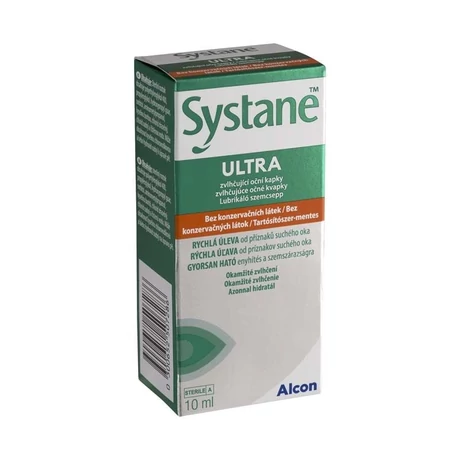 SYSTANE ULTRA TARTOSITOSZER-MENTES SZEMCSEPP 10ML