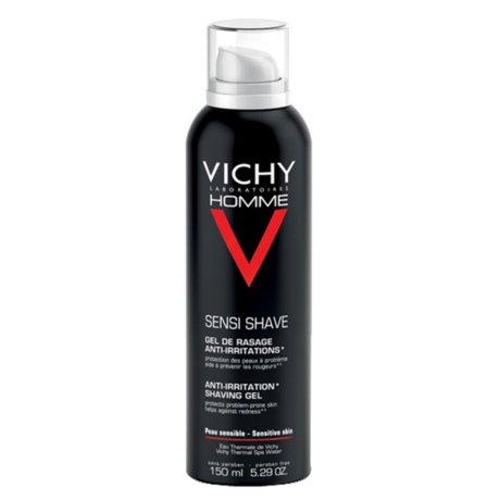 Vichy Homme borotvagél érzékeny vagy problémás bőrre 150 ml