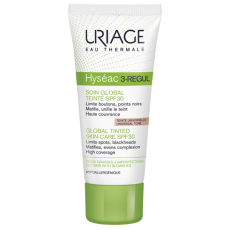 Uriage HYSÉAC 3-REGUL Színezett krém SPF30 40 ml