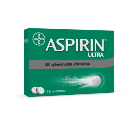 Aspirin® Ultra 500 mg bevont tabletta 8x