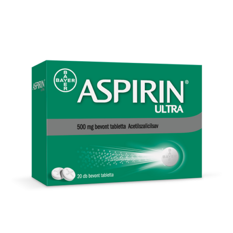 Aspirin® Ultra 500 mg bevont tabletta 20x