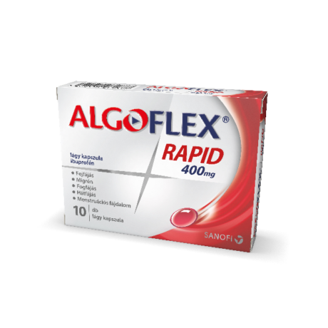 Algoflex Rapid 400mg lágy kapszula 10x