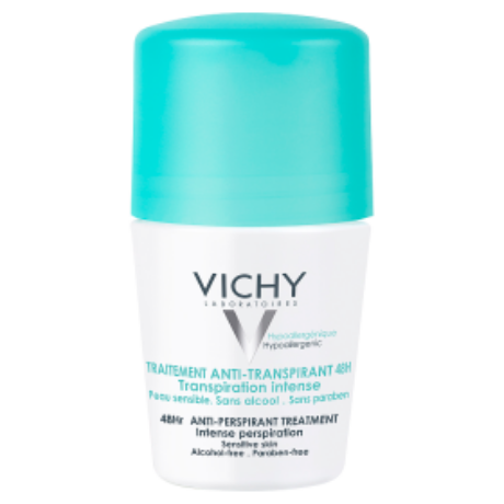 Vichy 48 órás izzadságszabályozó golyós dezodor erős izzadásra 50 ml