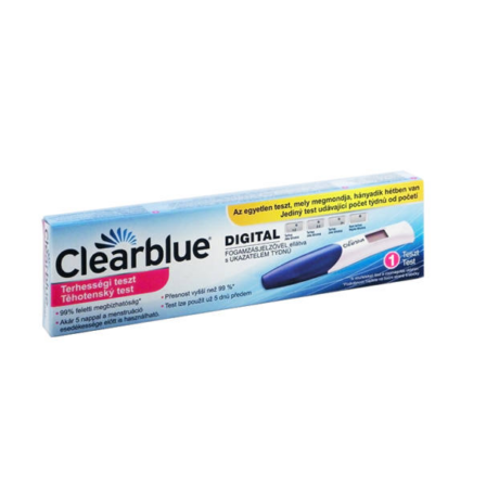 Clearblue digitális terhességi teszt fogamzásjelzővel 1x
