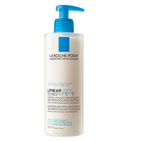 La Roche-Posay Lipikar Syndet AP+ lipidpótló krém-tusfürdő 400 ml