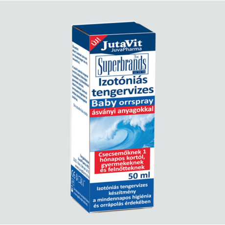 JutaVit Izotóniás Tengervizes Baby orrspray 50 ml