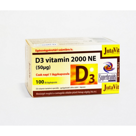 JutaVit D-vitamin 2000NE 100x