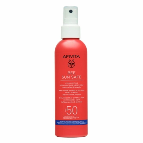 APIVITA Bee Sun Safe spray arcra és testre SPF50 200ml