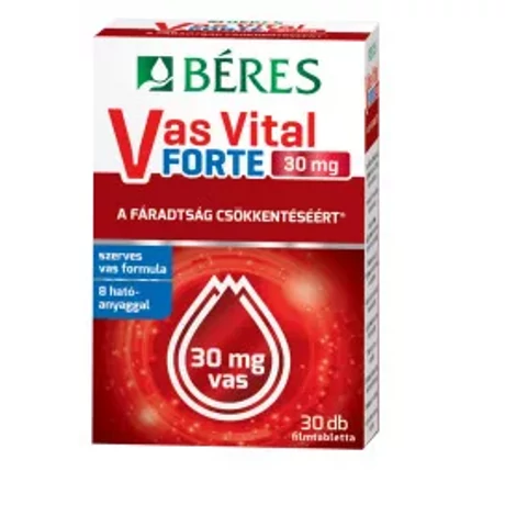 Béres Vas Vital forte 30mg filmtabletta 30x