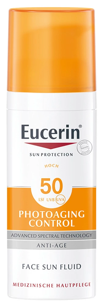 Eucerin Sun Photoaging Control napozófluid arcra FF50 50ml