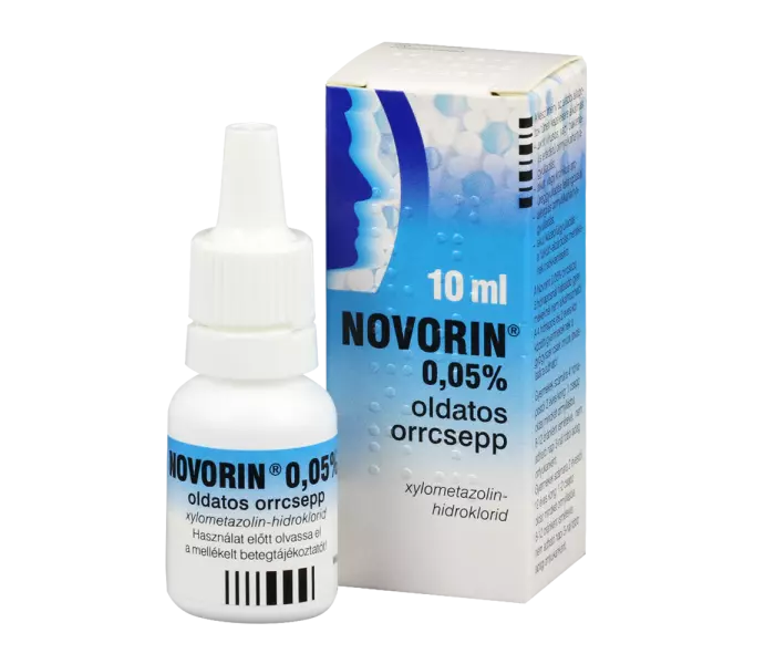 Novorin 0,05% oldatos orrcsepp 10ml