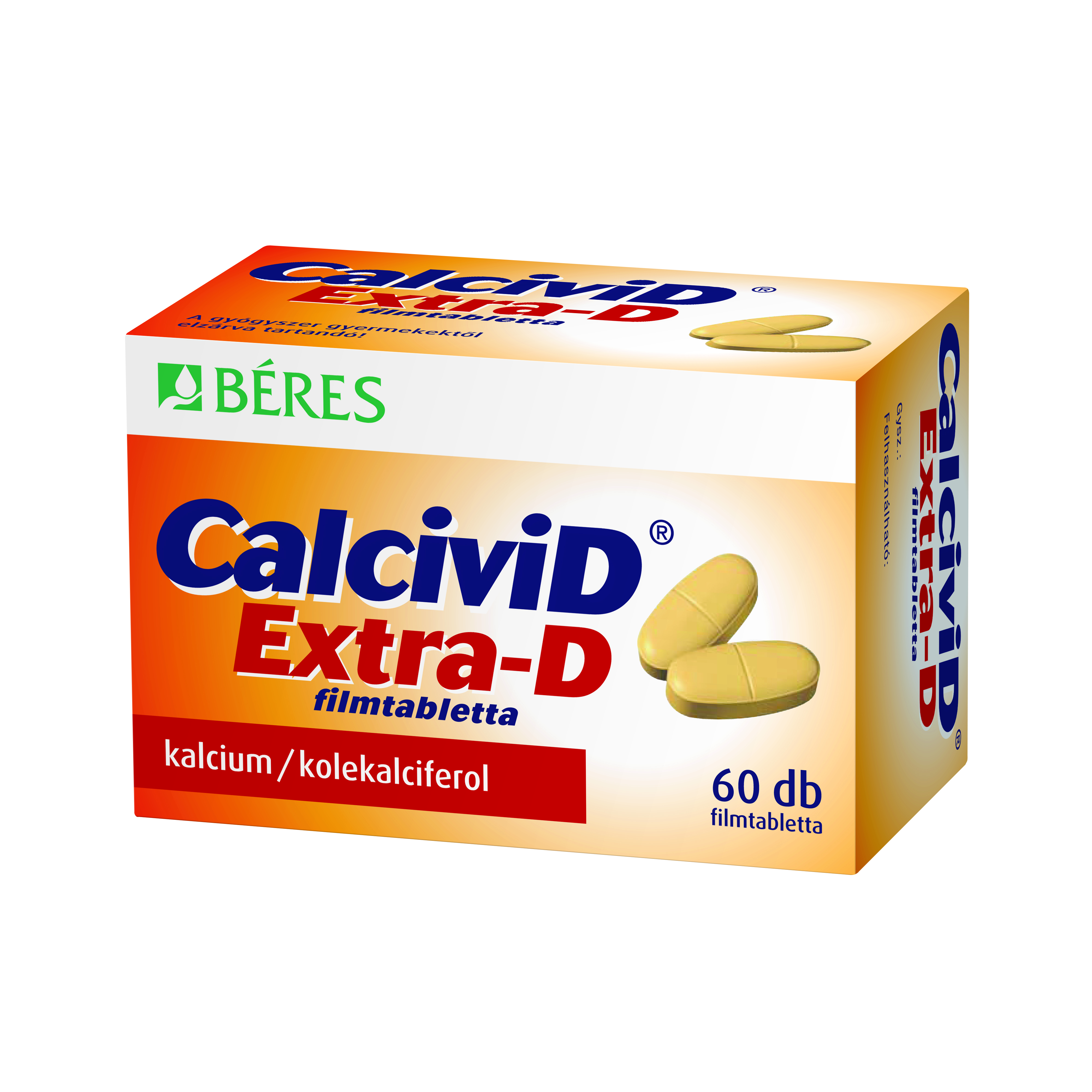 CalciviD Extra-D filmtabletta 60x