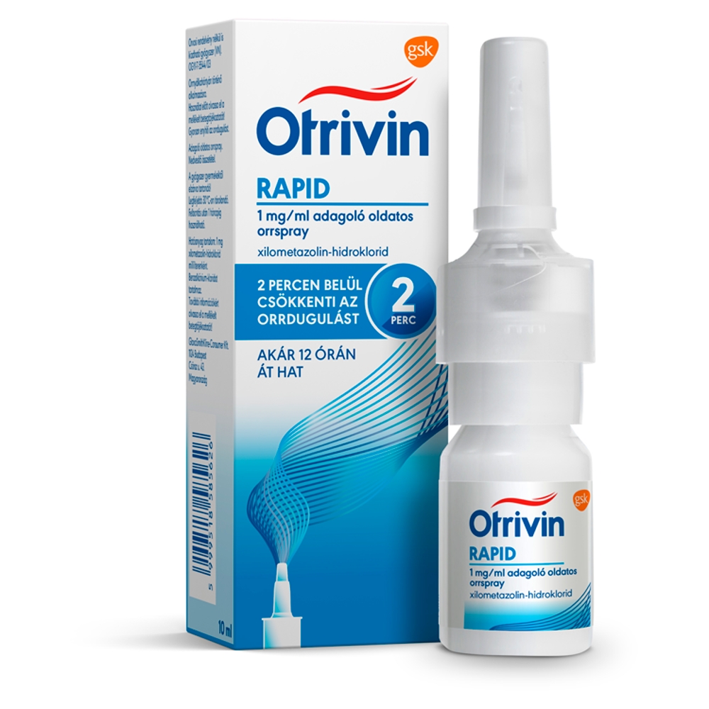 Otrivin RAPID 1 mg/ml adagoló oldatos orrspray 10 ml