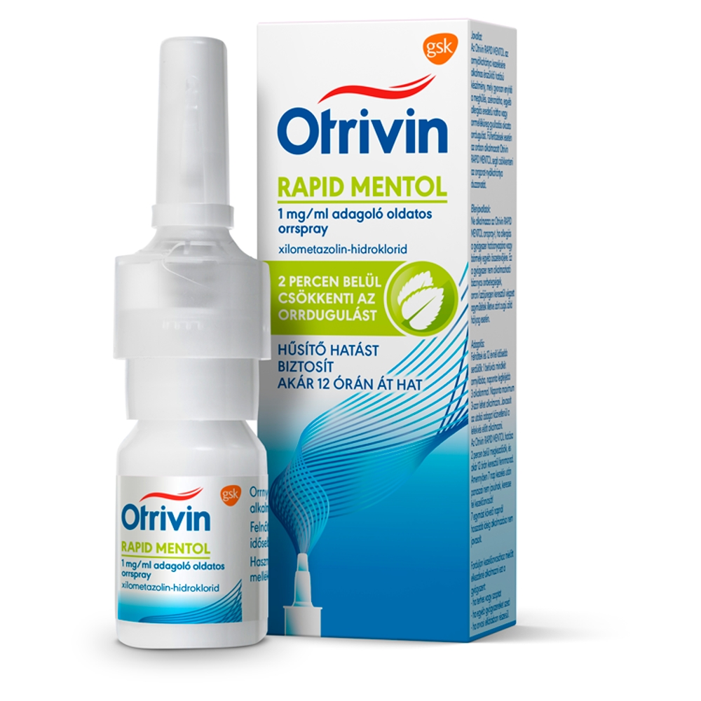 Otrivin RAPID MENTOL 1 mg/ml adagoló oldatos orrspray 10ml