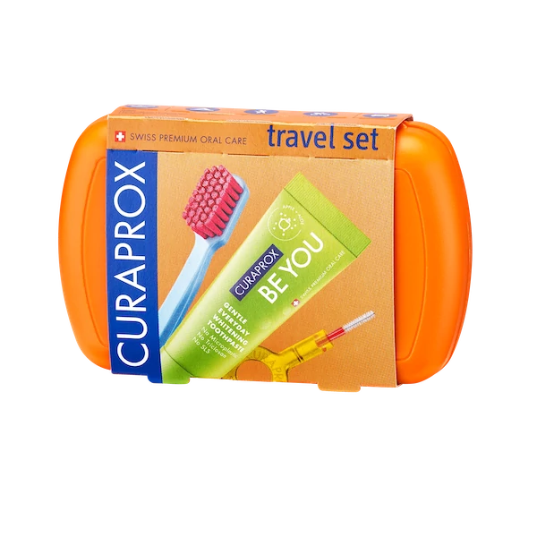 Curaprox Travel Set - Utazó szett Narancs