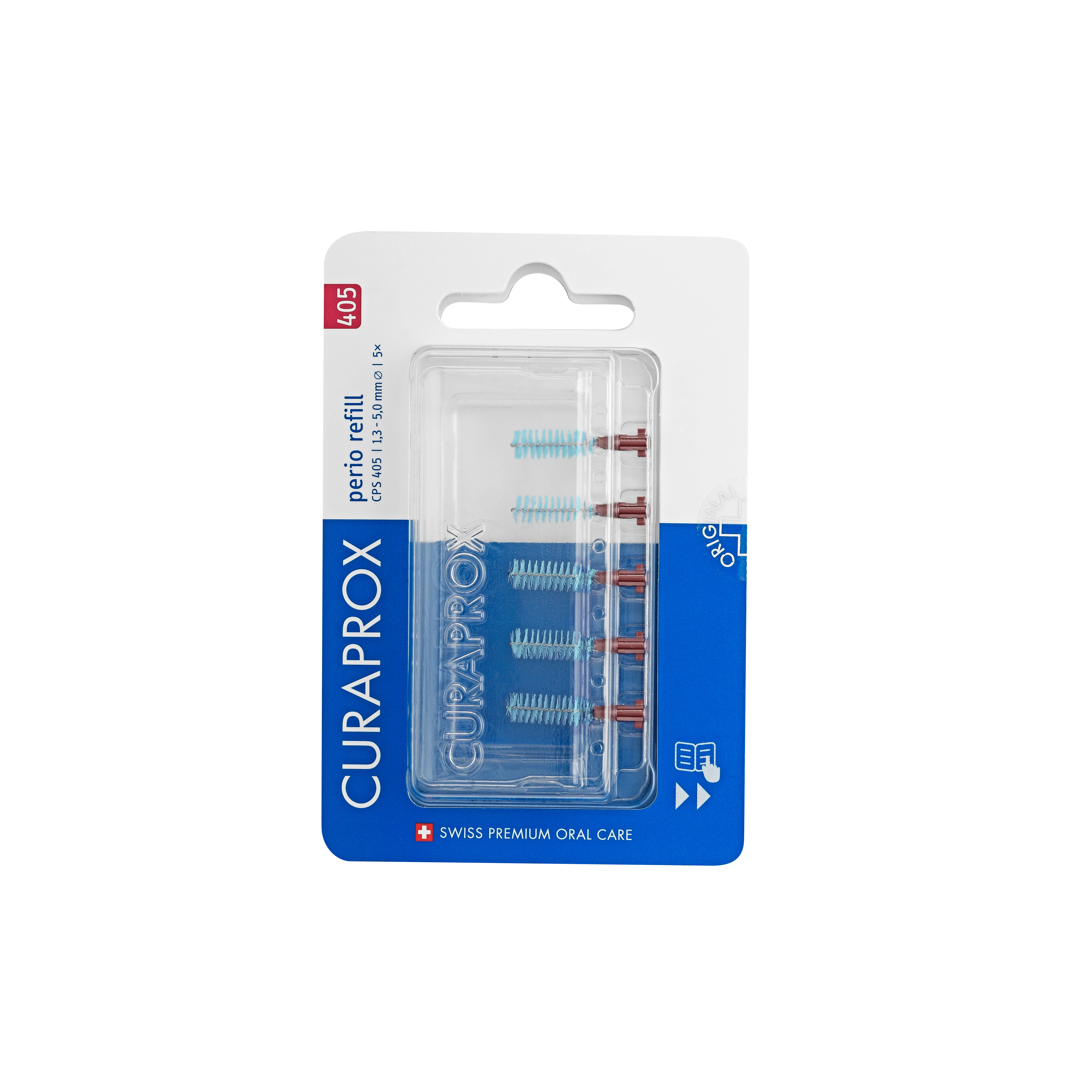CURAPROX CPS 405 PERIO RÓZSASZÍN FOGKÖZTISZTÍTÓ KEFE 4 DB