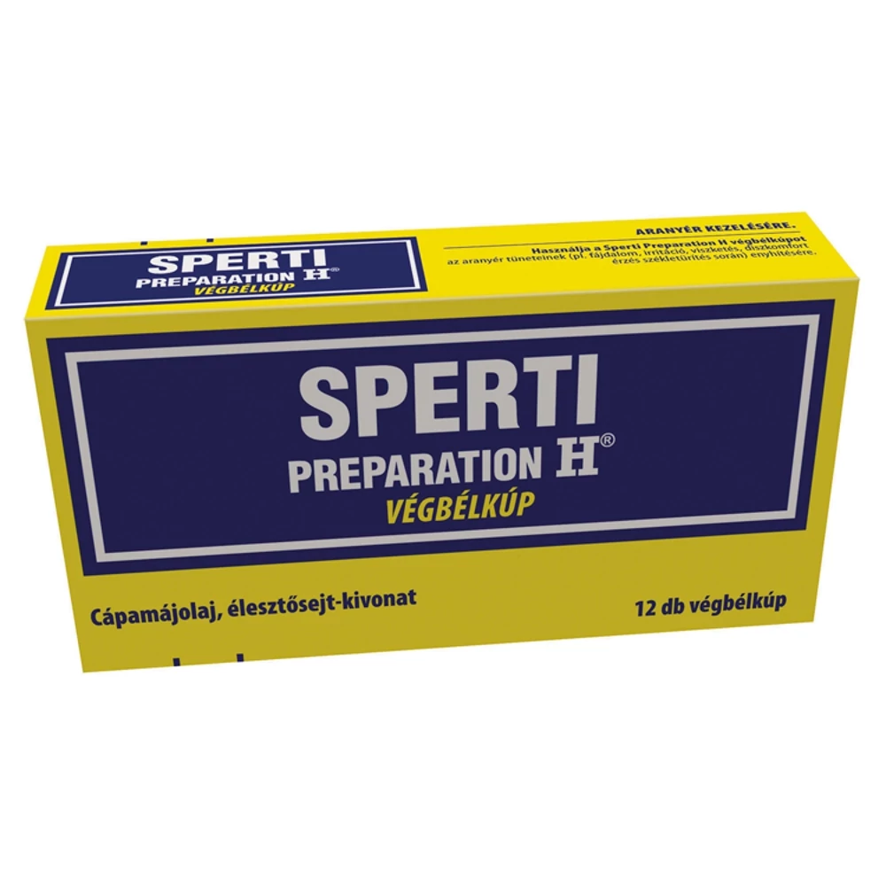 Sperti Preparation H® végbélkúp 12x