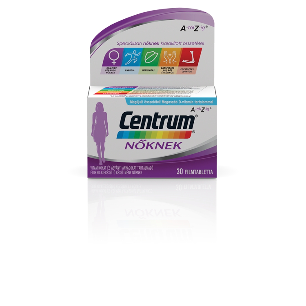 Centrum® Nőknek A-tól Z-ig® multivitamin 30x