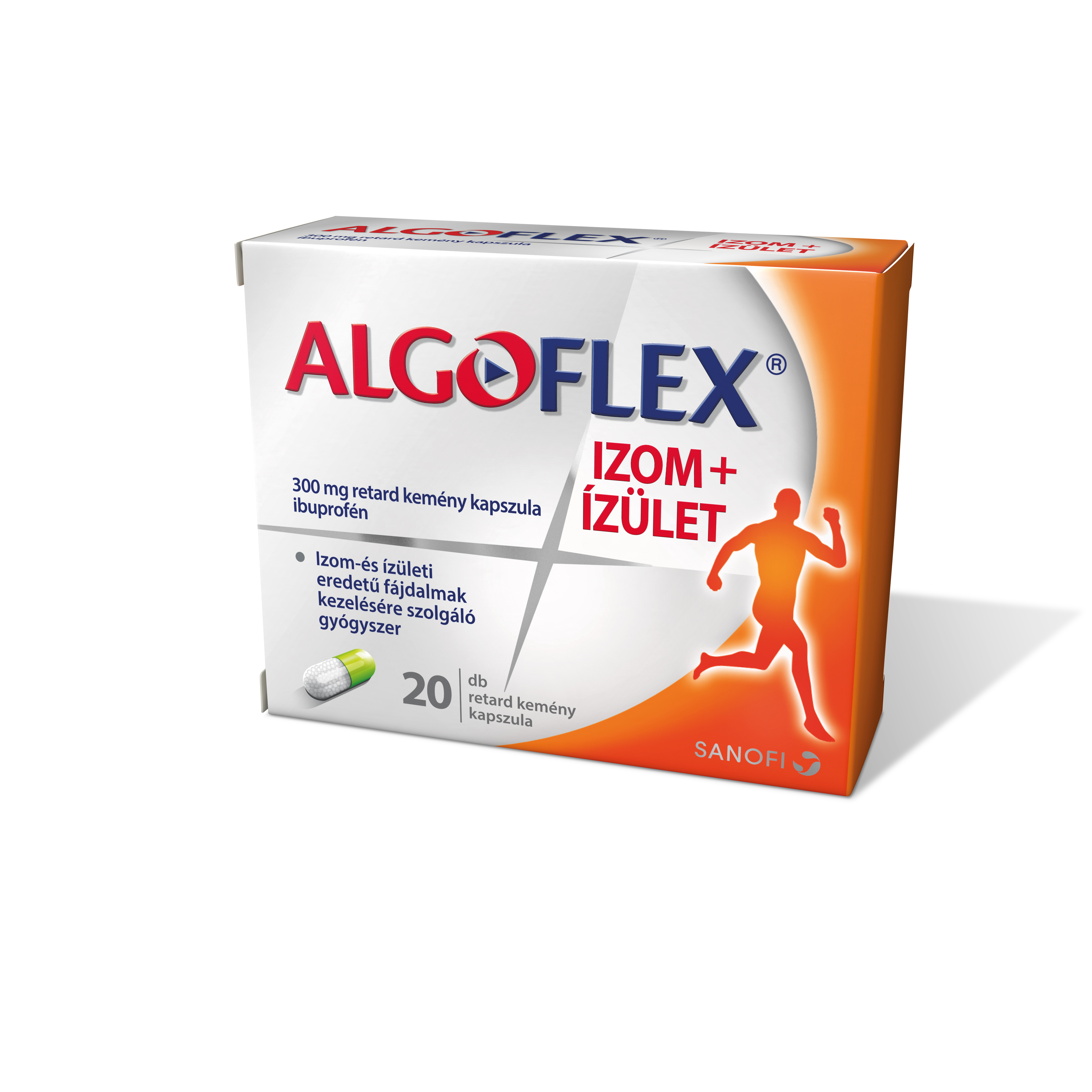 Algoflex Izom+Ízület 300mg retard kemény kapszula 20x
