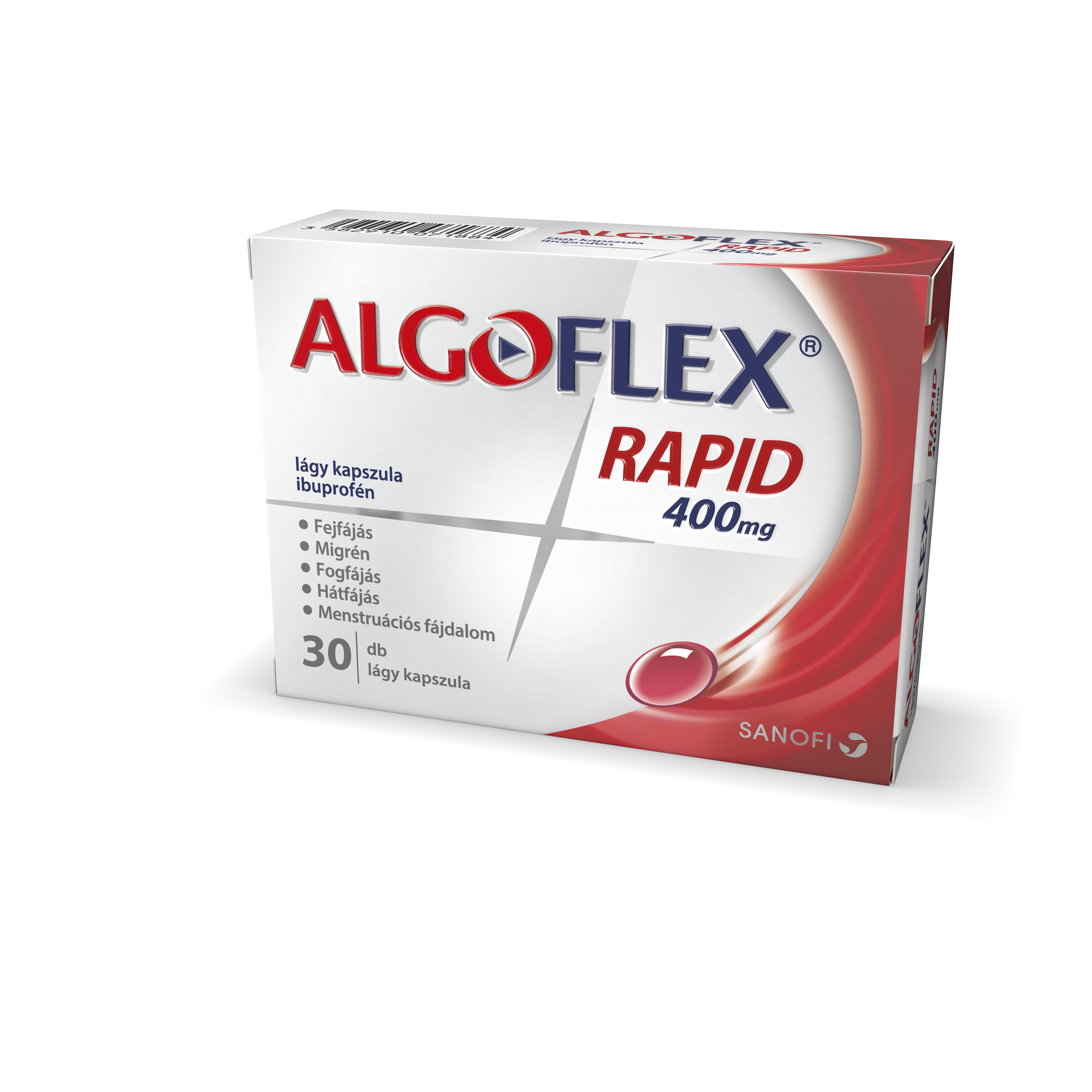 Algoflex Rapid 400mg lágy kapszula 30x