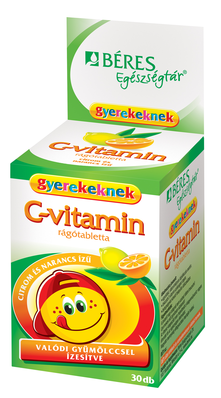 Béres Egészségtár C-vitamin rágótabletta gyerekeknek 30x
