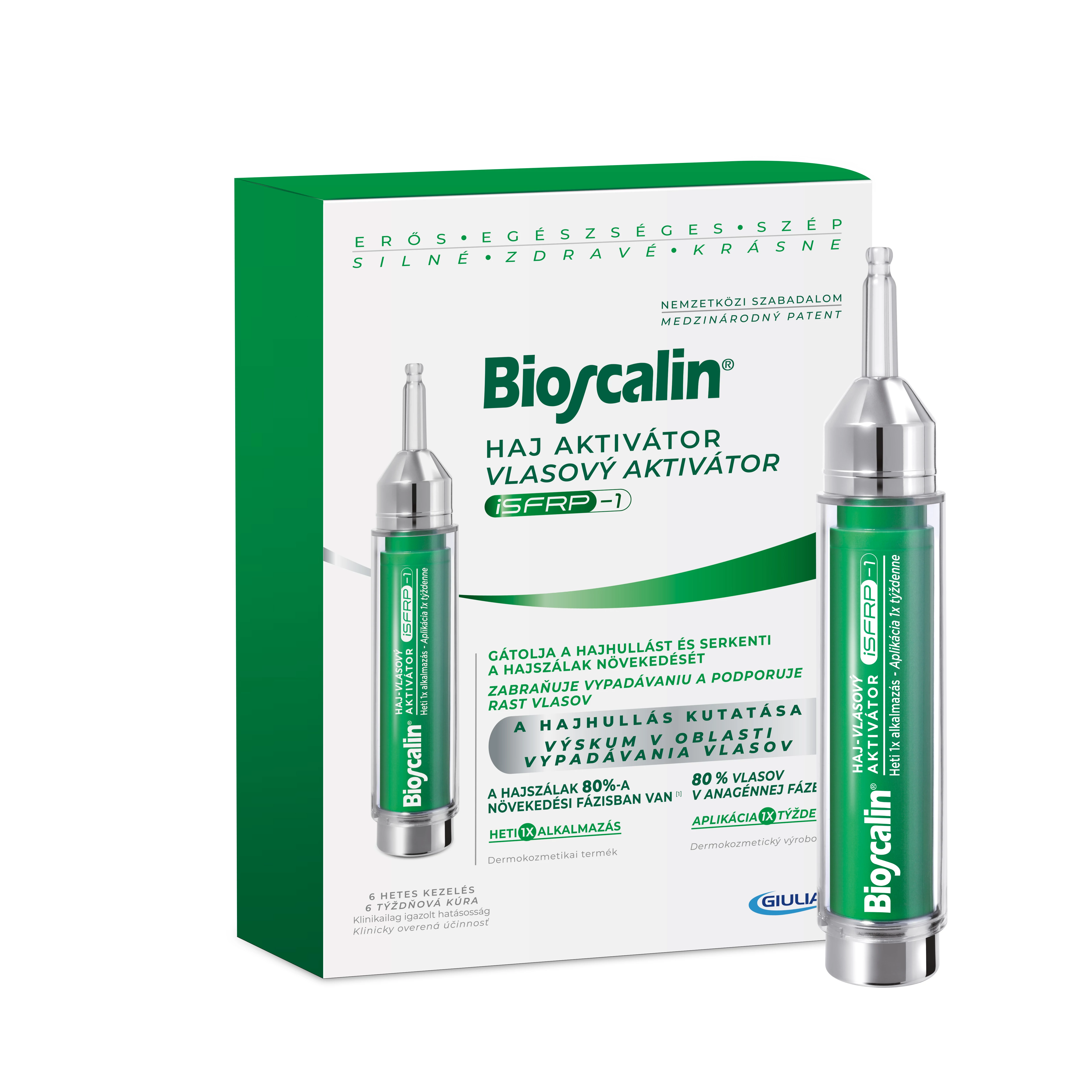 Bioscalin Tricovel iSFRP-1 haj aktivátor 10 ml 