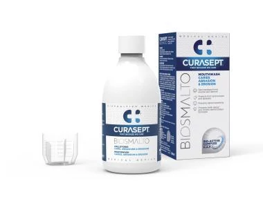 CURASEPT BIOSMALTO SZÁJÖBLÖGETŐ FOGSZUVASODÁS, ABRÁZIÓS & ERÓZIÓS HATÁSOK ELLEN, 300ML