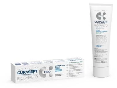 CURASEPT BIOSMALTO MOUSSE PRO, OTTHONI, 50 ML, FOGSZUVASODÁS, ABRÁZIÓS ÉS ERÓZIÓS HATÁSOK ELLEN, ENYHE MENTOL