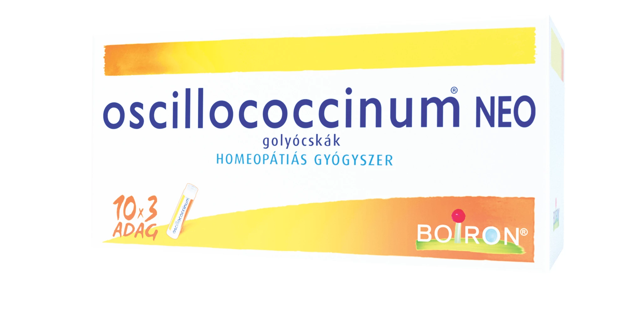 Oscillococcinum NEO golyócskák 30 adag - Boiron