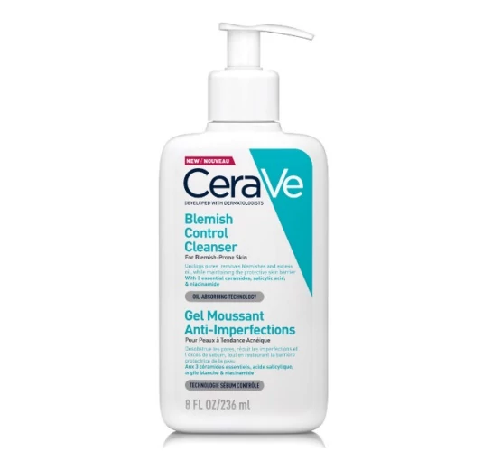 CeraVe pattanások elleni tisztító gél 236ml