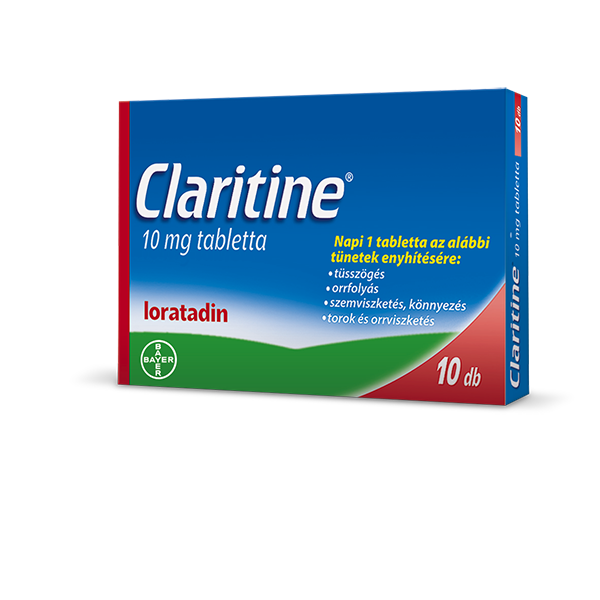 Claritine 10mg tabletta 10x