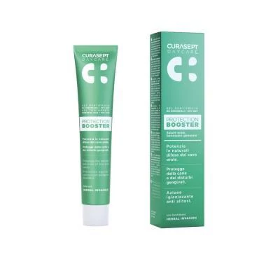 CURASEPT DAYCARE PROTECTION BOOSTER FOGKRÉM – HERBAL INVASION, 75 ML