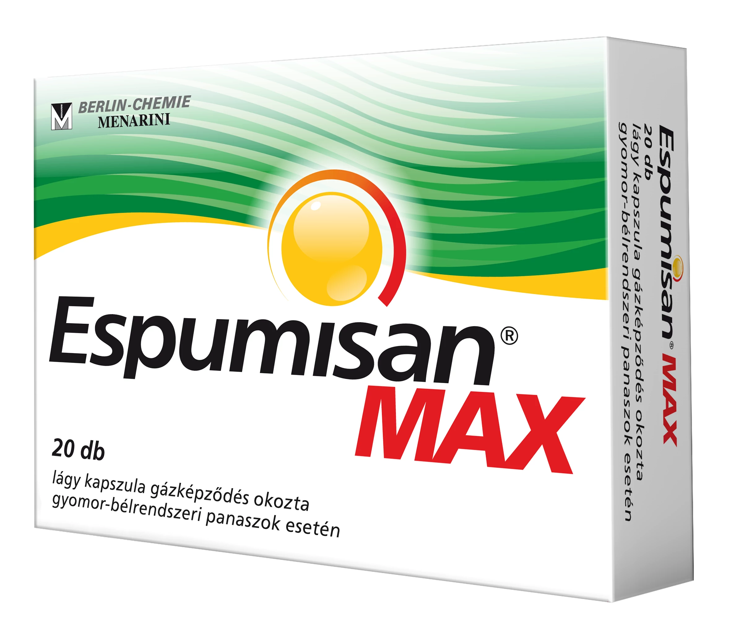 ESPUMISAN® MAX 140 mg lágykapszula 20x