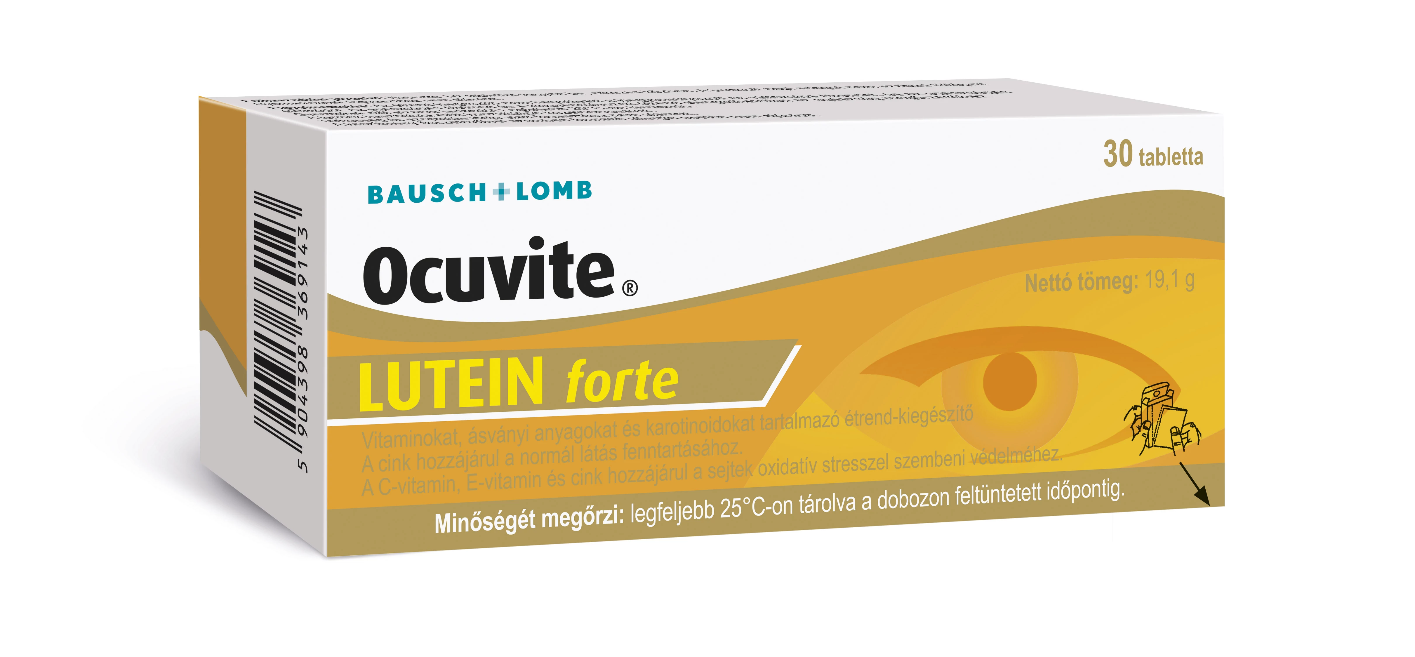 Ocuvite Lutein Forte tabletta 30 db