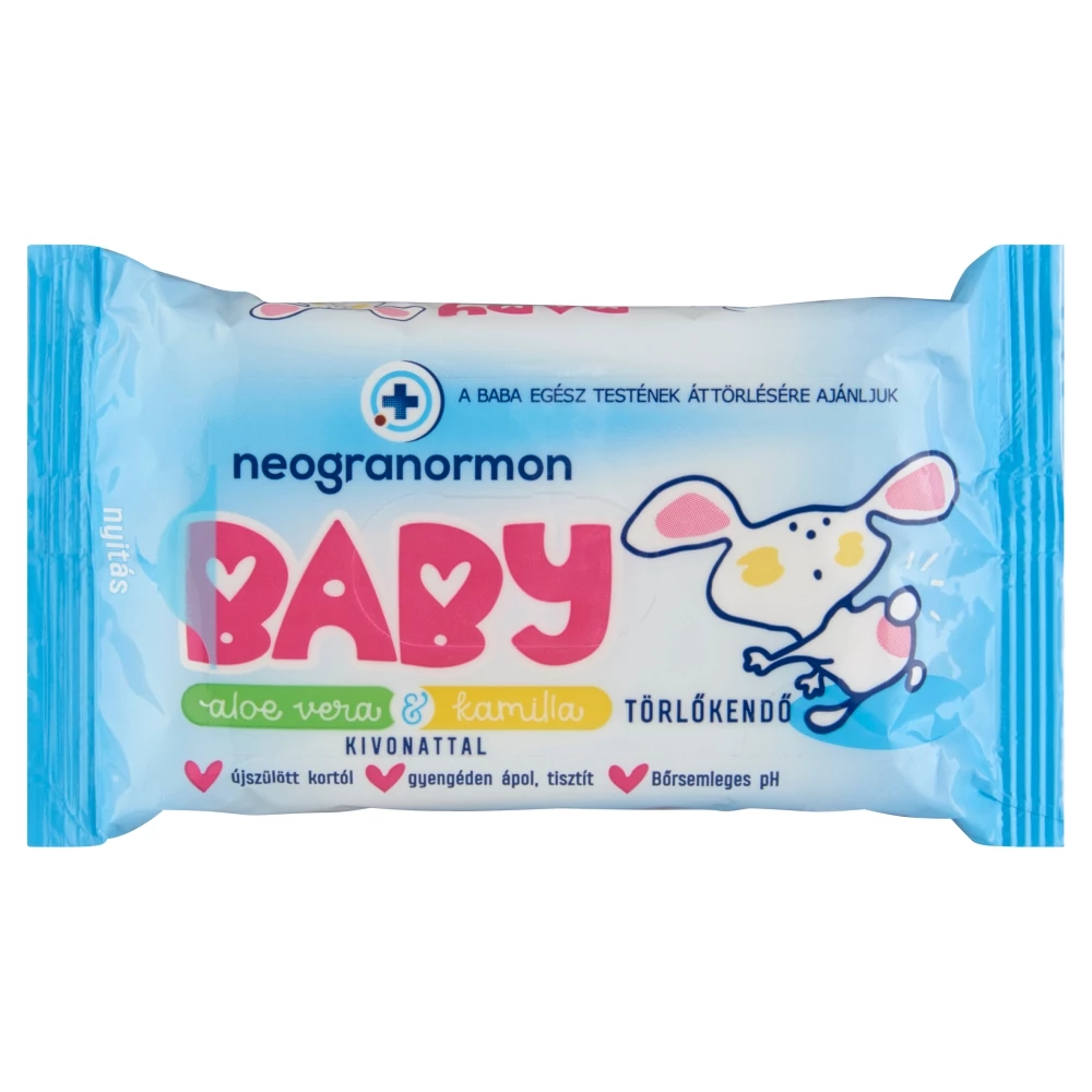 Neogranormon Baby törlőkendő 55x