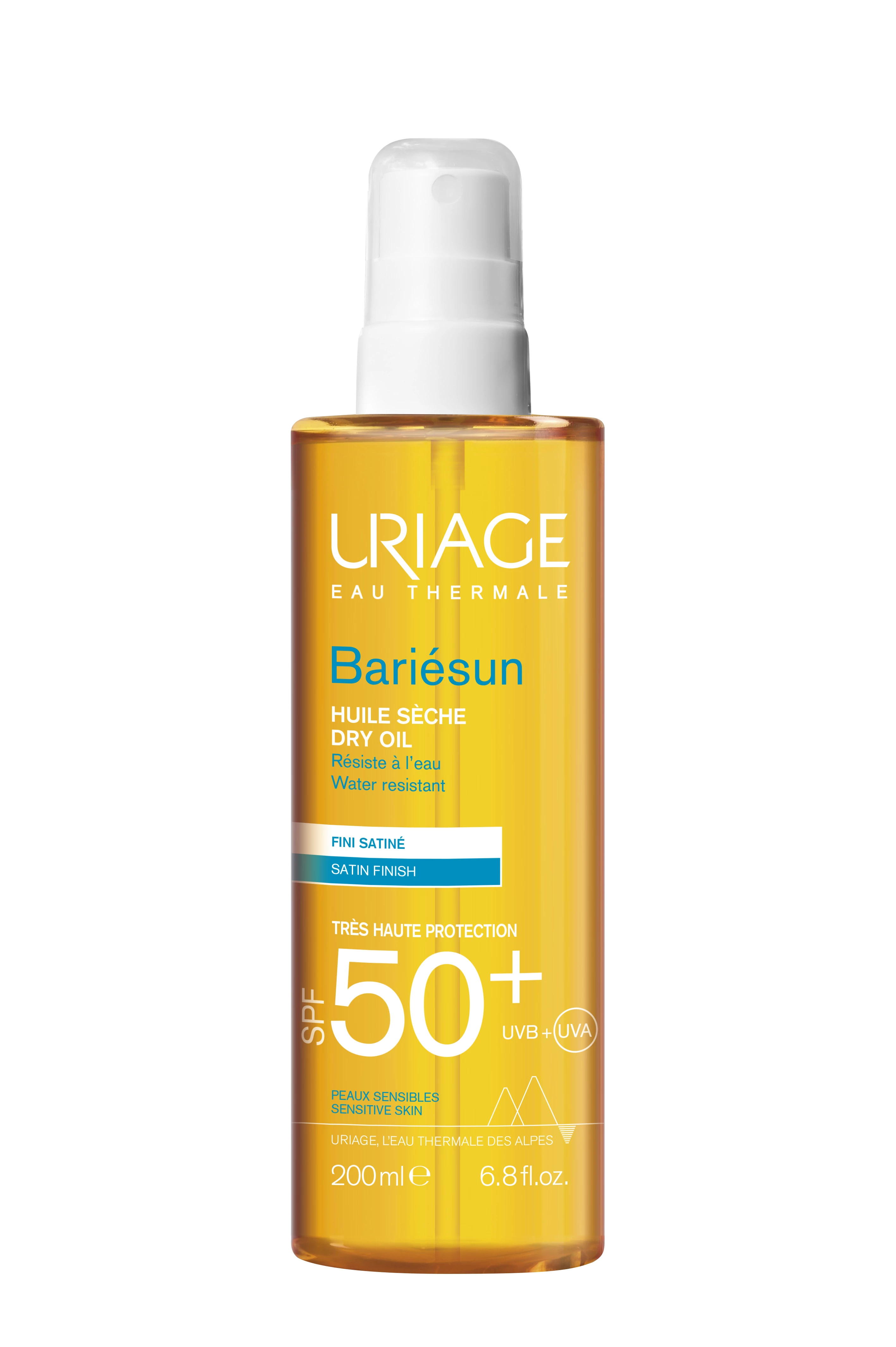 Uriage BARIÉSUN Száraz olaj spray SPF50+ 200ml