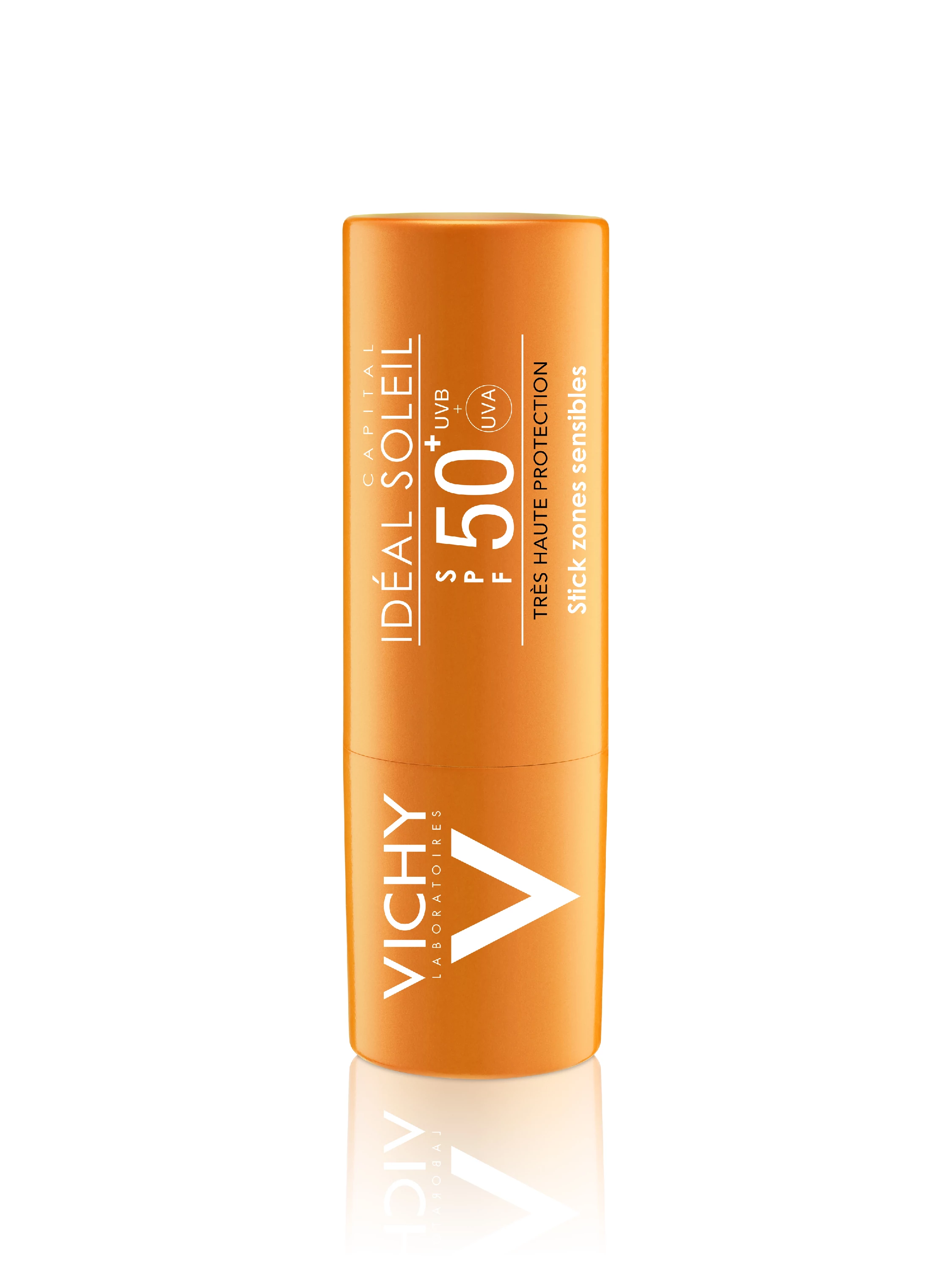 Vichy Ideál Soleil napvédő stift érzékeny területekre SPF 50+ 9 g